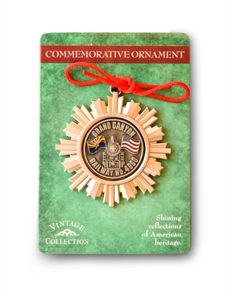 Grand Canyon Railway Starburst Ornament