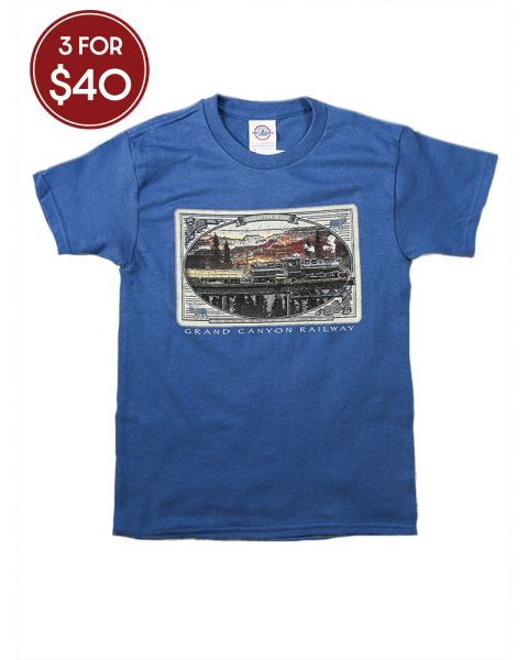 Youth Grand Canyon Railway T-Shirt