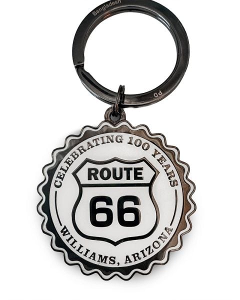 Route 66 100th Anniversary Keychain