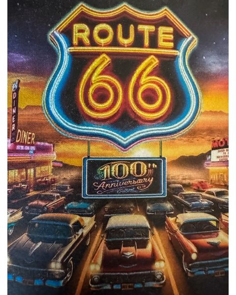 Route 66 100th Anniversary Blanket
