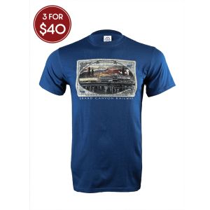 Grand Canyon Railway Navy T-Shirt 