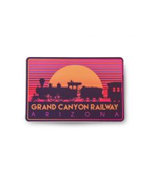 Grand Canyon Railway Crazy Train Sticker