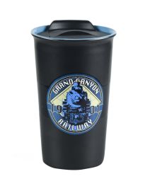 Seal & Stripe Ceramic Travel Tumbler