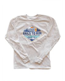 Jared Rails to Rim Oatmeal Long Sleeve T-Shirt 