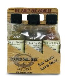 Saucy 6 Pack Sampler