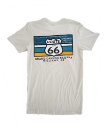Grand Canyon Railway Route 66 Striped T-Shirt